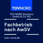 TÜV NORD zertifiziert - Fachbetrieb nach AwSV